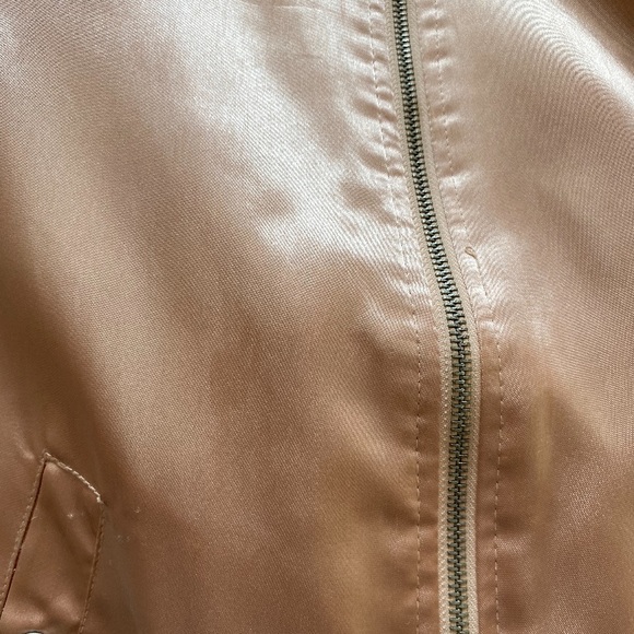 Rose gold bomber jacket - Picture 2 of 4